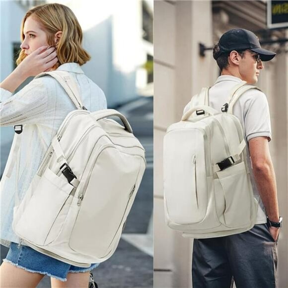Large Travel Backpack Airline Approved Carry On Bag with Laptop Shoe Pocket main image 4